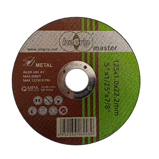 IZEGRIP Master – METAL vágókorong 125×1.0 mm